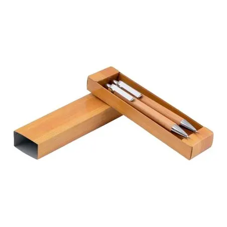Бамбуков комплект с химикалка BAMBOO 20220