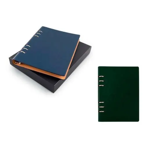 Organizer notebook with hard covers