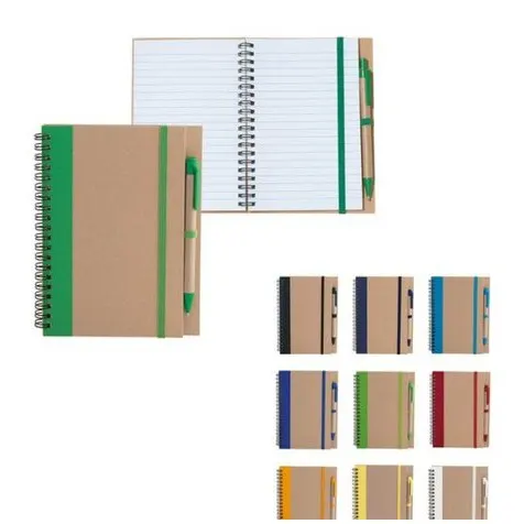 Eco notebook with eco pen 12