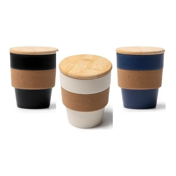 Cup with bamboo lid М93