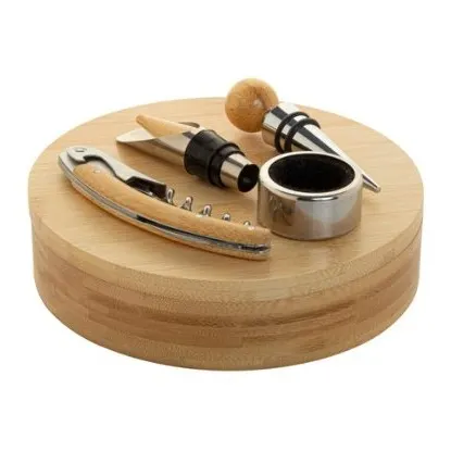 Wine set with 4 wine accessories w236