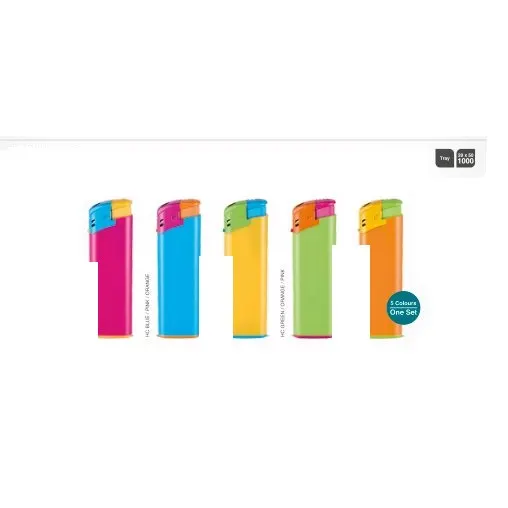 Electronic refillable lighter EB-15 Harlekin