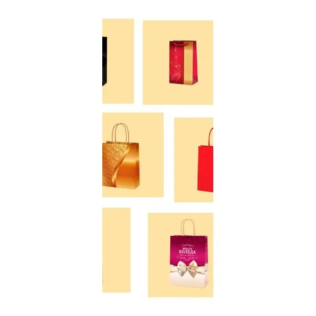 Paper bag with twisted handles 345w