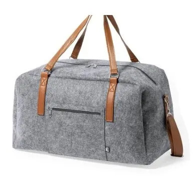 Travel bag made of durable RPET felt btb228